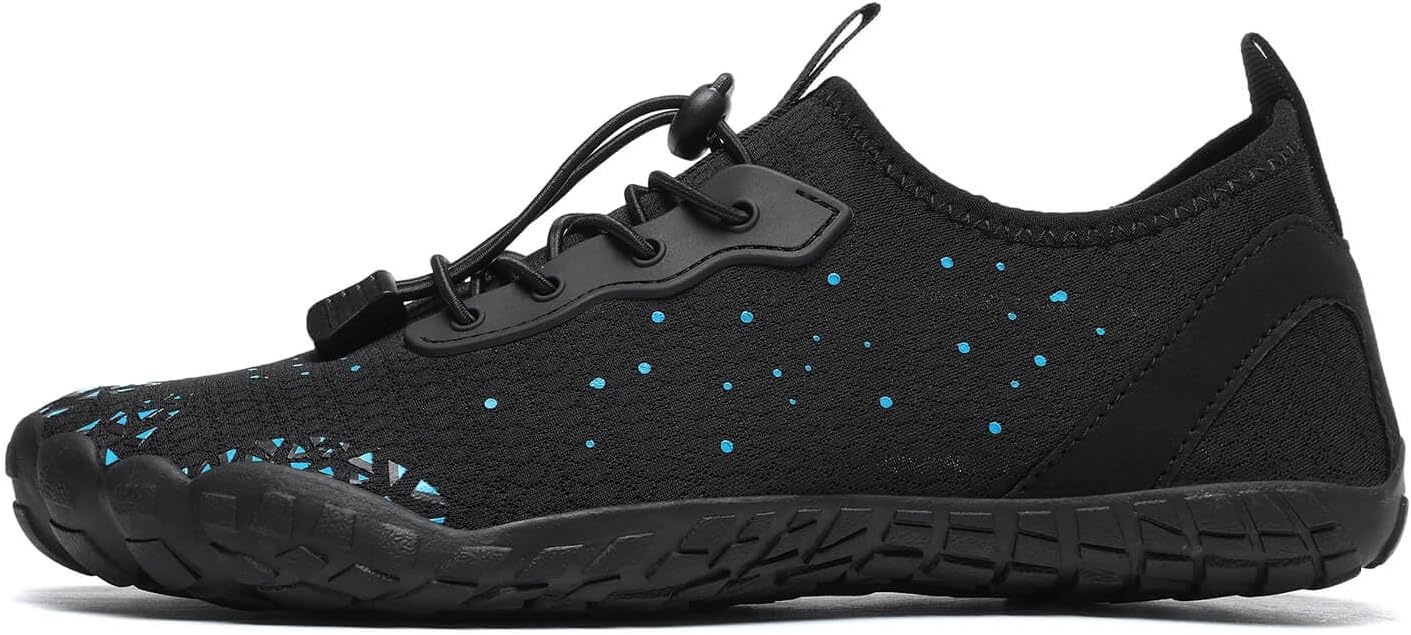 image:imageQuick Dry Barefoot Beach amp Pool Shoes Slipon for Women amp Men Surf Yoga amp Water SportsBlackblue02