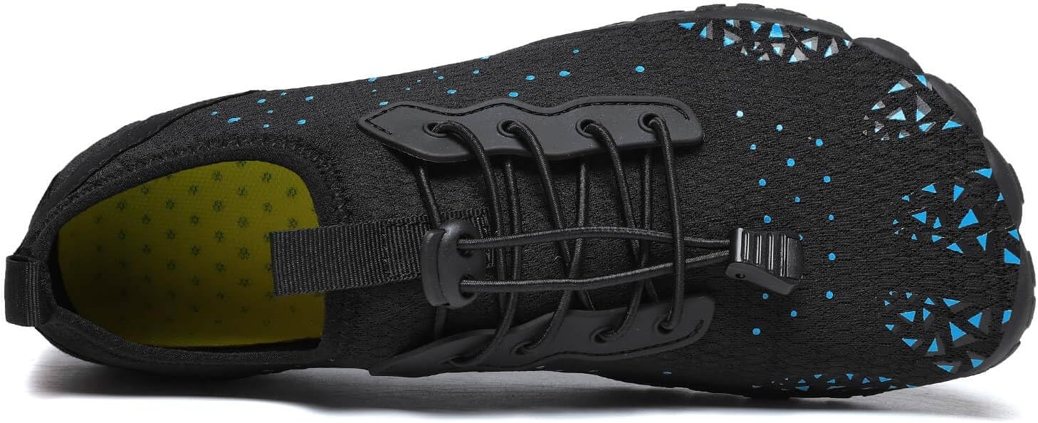 image:imageQuick Dry Barefoot Beach amp Pool Shoes Slipon for Women amp Men Surf Yoga amp Water SportsBlackblue02