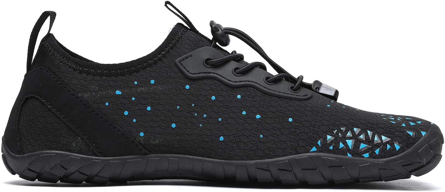 image:imageQuick Dry Barefoot Beach amp Pool Shoes Slipon for Women amp Men Surf Yoga amp Water SportsBlackblue02