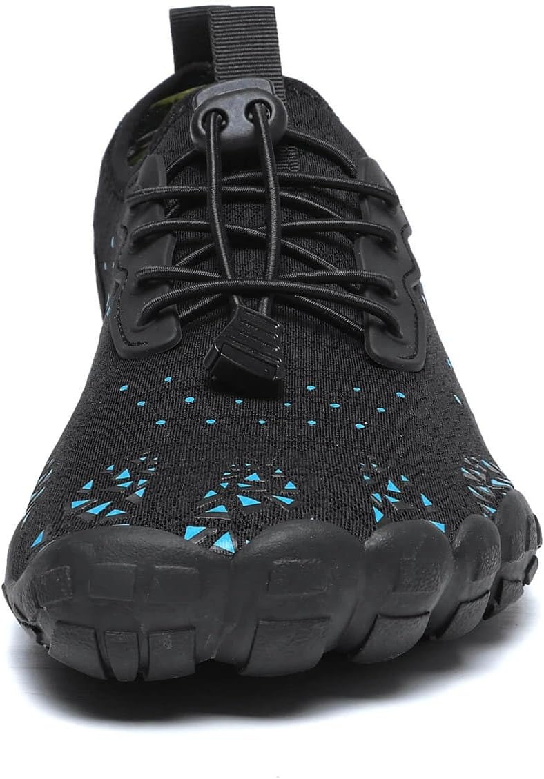 image:imageQuick Dry Barefoot Beach amp Pool Shoes Slipon for Women amp Men Surf Yoga amp Water SportsBlackblue02