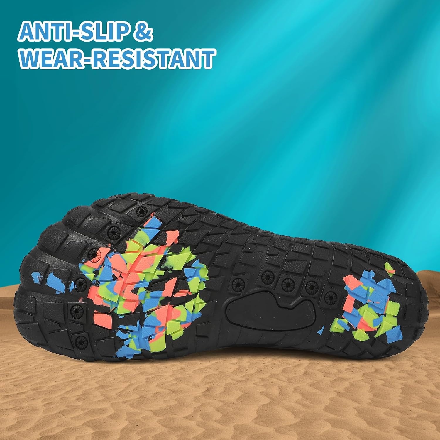 image:imageQuick Dry Barefoot Beach amp Pool Shoes Slipon for Women amp Men Surf Yoga amp Water SportsBlackgrey3131