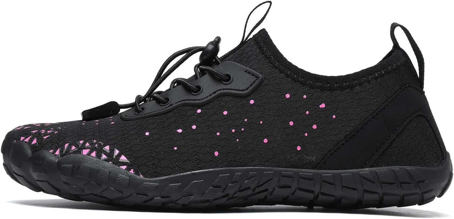 image:imageQuick Dry Barefoot Beach amp Pool Shoes Slipon for Women amp Men Surf Yoga amp Water SportsBlackrose02