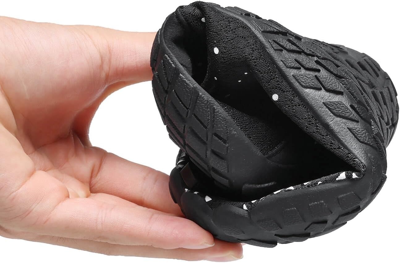 image:imageQuick Dry Barefoot Beach amp Pool Shoes Slipon for Women amp Men Surf Yoga amp Water SportsBlackwhite02