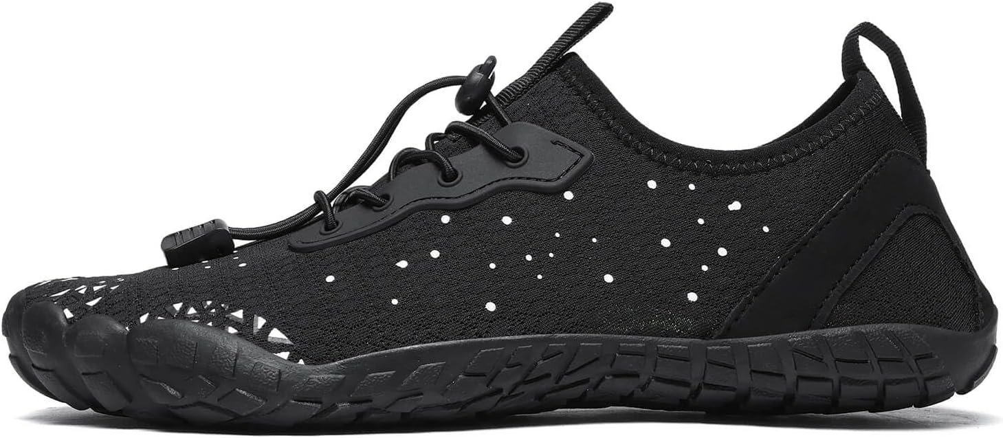 image:imageQuick Dry Barefoot Beach amp Pool Shoes Slipon for Women amp Men Surf Yoga amp Water SportsBlackwhite02