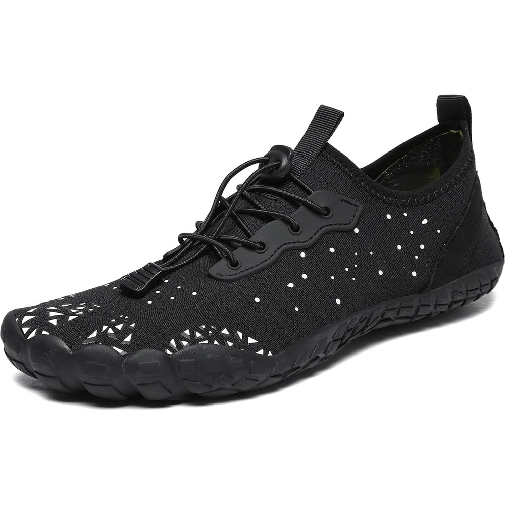 image:imageQuick Dry Barefoot Beach amp Pool Shoes Slipon for Women amp Men Surf Yoga amp Water SportsBlackwhite02