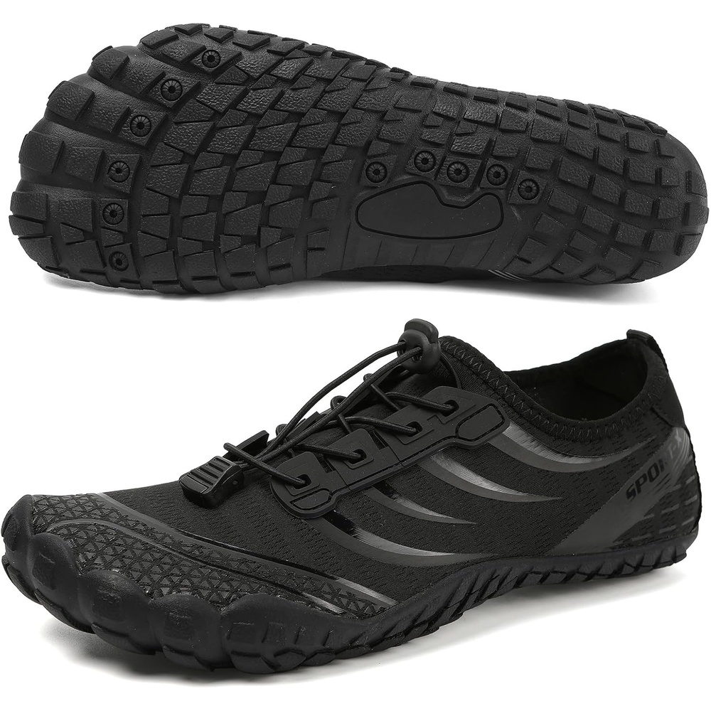 image:imageWater Shoes Mens Women Barefoot Shoes Quick Dry Aqua Outdoor Sports for Swim Pool Beach Surf Walk Water Yoga River Lake Hiking KayakingBlack7