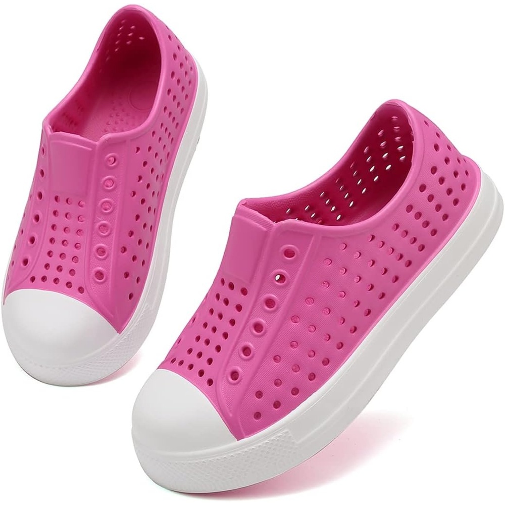 image:imageziitop Kids Toddler Water Shoes for Boys Girls Baby Sandals Sneakers Beach Garden Swim AntiSlip Breathable Quick Dry Lightweight Slipon ToddlerLittle KidBig KidRed