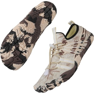 Quick Dry Barefoot Beach & Pool Shoes – Slip-on for Women & Men, Surf, Yoga & Water Sports(Beige-21)