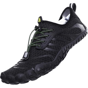 Water Shoes Mens Women Barefoot Shoes Quick Dry Aqua Outdoor Sports for Swim Pool Beach Surf Walk Water Yoga River Lake Hiking Kayaking(Black)