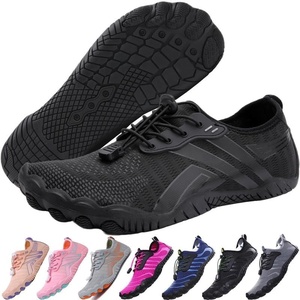 Water Shoes Mens Women Barefoot Shoes Quick Dry Aqua Outdoor Sports for Swim Pool Beach Surf Walk Water Yoga River Lake Hiking Kayaking(Black-3)