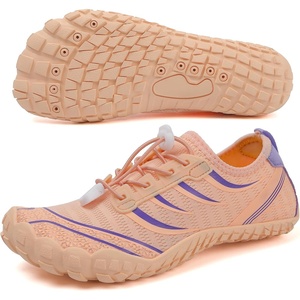 Water Shoes Mens Women Barefoot Shoes Quick Dry Aqua Outdoor Sports for Swim Pool Beach Surf Walk Water Yoga River Lake Hiking Kayaking(Pink+purple)
