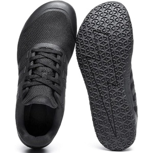 ziitop Barefoot Shoes Men Sneakers Casual Wide Toe Box Running Footwear Zero Drop Tennis Minimalist Walking Grounding Shoes for Gym Workout Weightlifting Hiking Cross Training Trail Climbing(Black)