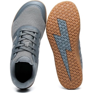 ziitop Barefoot Shoes Men Sneakers Casual Wide Toe Box Running Footwear Zero Drop Tennis Minimalist Walking Grounding Shoes for Gym Workout Weightlifting Hiking Cross Training Trail Climbing(Grey Gum)
