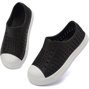 ziitop Kids Toddler Water Shoes for Boys Girls Baby Sandals Sneakers Beach Garden Swim, Anti-Slip Breathable Quick Dry Lightweight Slip-on (Toddler/Little Kid/Big Kid)(Black)