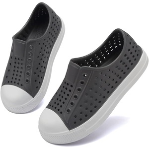 ziitop Kids Toddler Water Shoes for Boys Girls Baby Sandals Sneakers Beach Garden Swim, Anti-Slip Breathable Quick Dry Lightweight Slip-on (Toddler/Little Kid/Big Kid)(Grey)