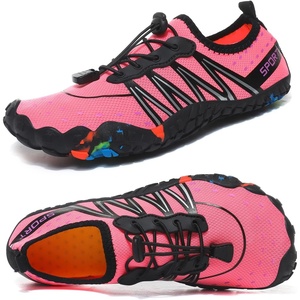 ziitop Water Shoes for Men Women Beach Barefoot Swim Pool Shoes Aqua Socks | Anti-Slip Breathable Quick Dry Lightweight Slip-on, Outdoor Sport Hiking Walking Boating Fishing Diving Surfing(Pink)