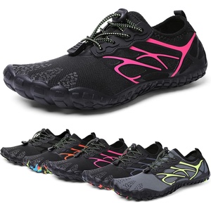 ziitop Water Shoes for Men Women Beach Barefoot Swim Pool Shoes Aqua Socks | Anti-Slip Breathable Quick Dry Lightweight Slip-on, Outdoor Sport Hiking Walking Boating Fishing Diving Surfing(Black Pink)