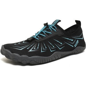 ziitop Water Shoes for Men Women Beach Barefoot Swim Pool Shoes Aqua Socks | Anti-Slip Breathable Quick Dry Lightweight Slip-on, Outdoor Sport Hiking Walking Boating Fishing Diving Surfing(Black/Green)