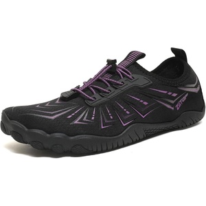 ziitop Water Shoes for Men Women Beach Barefoot Swim Pool Shoes Aqua Socks | Anti-Slip Breathable Quick Dry Lightweight Slip-on, Outdoor Sport Hiking Walking Boating Fishing Diving Surfing(Purple-3)