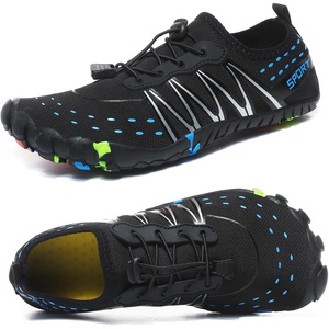 ziitop Water Shoes for Men Women Beach Barefoot Swim Pool Shoes Aqua Socks | Anti-Slip Breathable Quick Dry Lightweight Slip-on, Outdoor Sport Hiking Walking Boating Fishing Diving Surfing(Black)