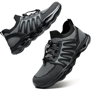 ziitop Water Shoes for Men Women Hiking Amphibious Beach Mens Shoes | Lightweight Water Sports Shoes for Swimming Fishing Kayaking(Blackgrey)