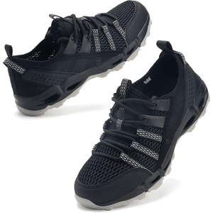 ziitop Womens Hiking Water Shoes for Women Quick Dry Outdoor Sport Sneakers Non Slip Lightweight Breathable Summer Trekking and Walking Climbing Shoe(Black)