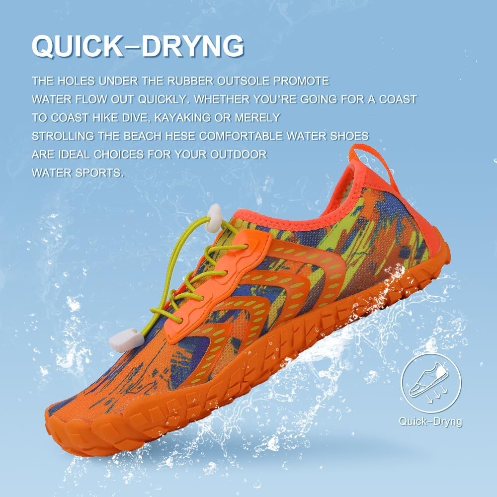image:imageziitop Water Shoes for Women MenAorange