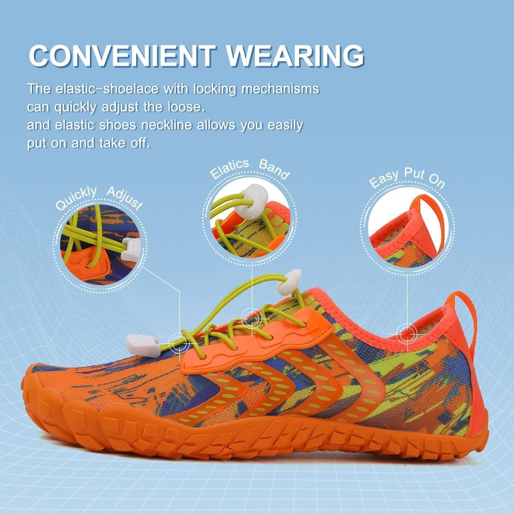 image:imageziitop Water Shoes for Women MenAorange