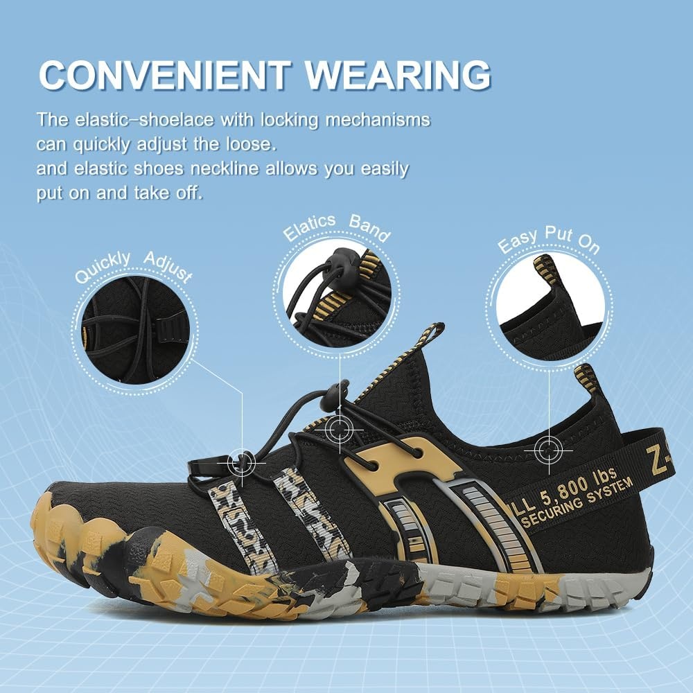 image:imageziitop Water Shoes for Women MenBblack