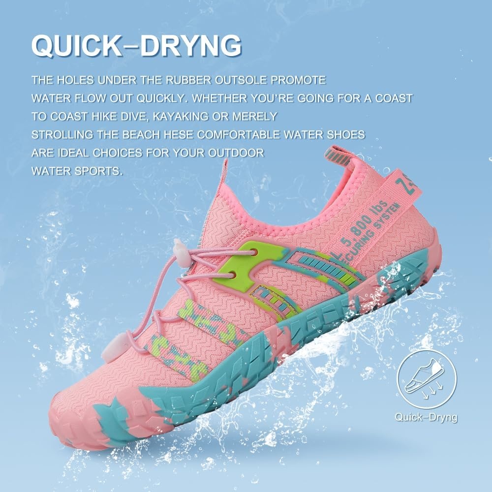 image:imageziitop Water Shoes for Women MenBpink