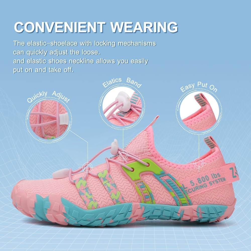 image:imageziitop Water Shoes for Women MenBpink